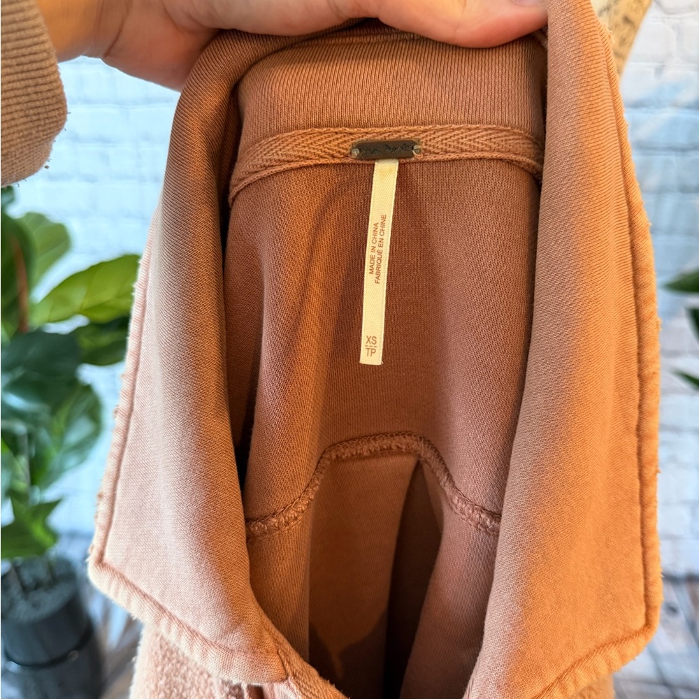 Free People Ruby Shacket Cider - Picture 6 of 6